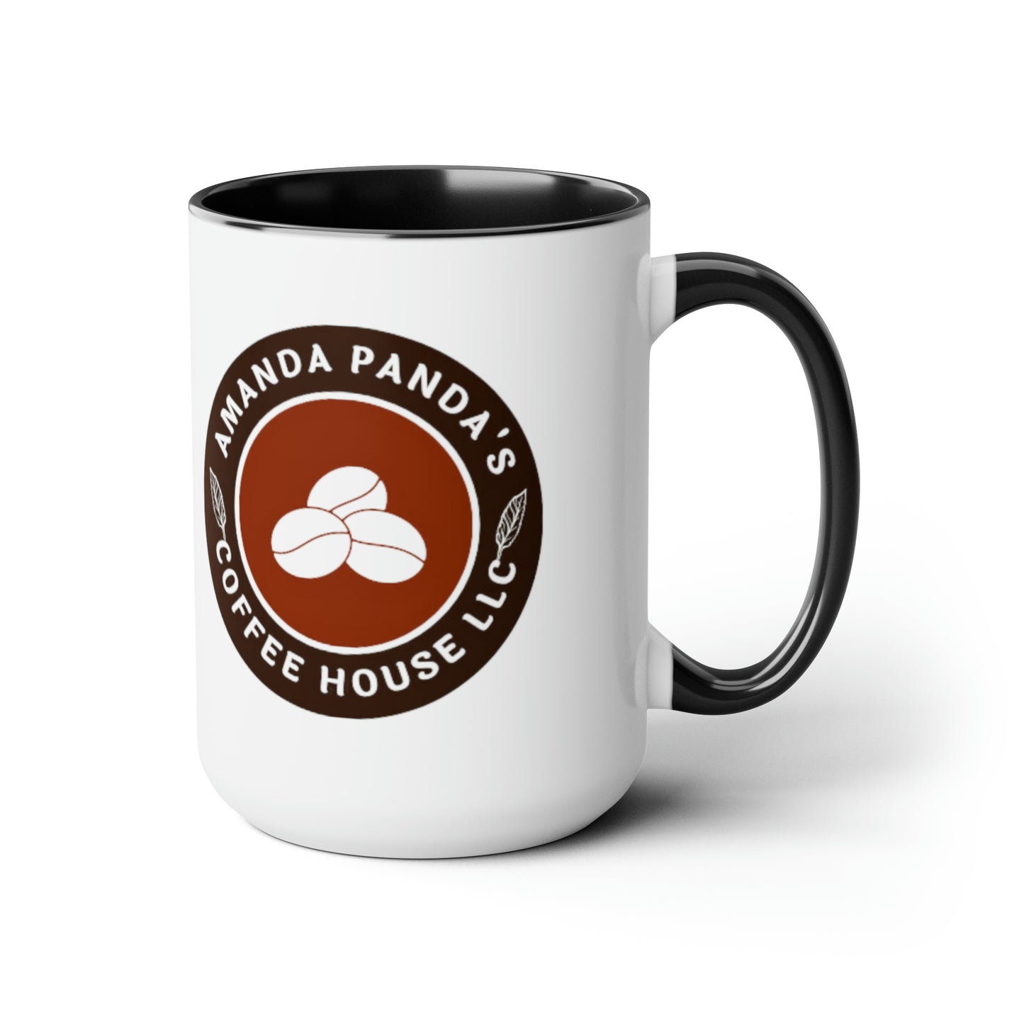Amanda Pandas Coffee House LLC V1 Tazas de café, 15 oz