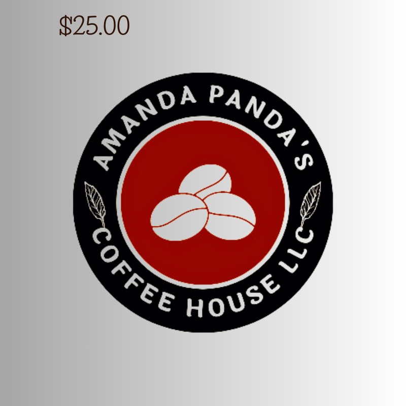 Amanda Pandas Coffee House LLC Gift Card