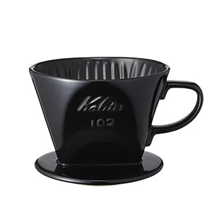 Kalita Style 102 Keramik-Kaffeetropfer – Schwarz