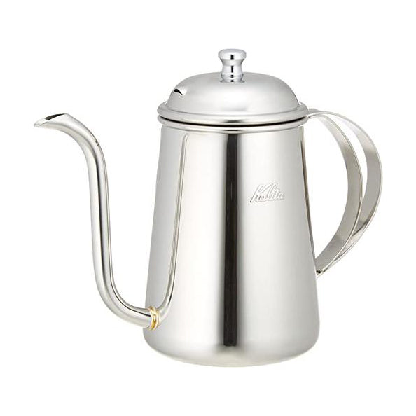 Schmaler Wasserkocher mit Schwanenhals aus Edelstahl von Kalita Wave – 700 ml