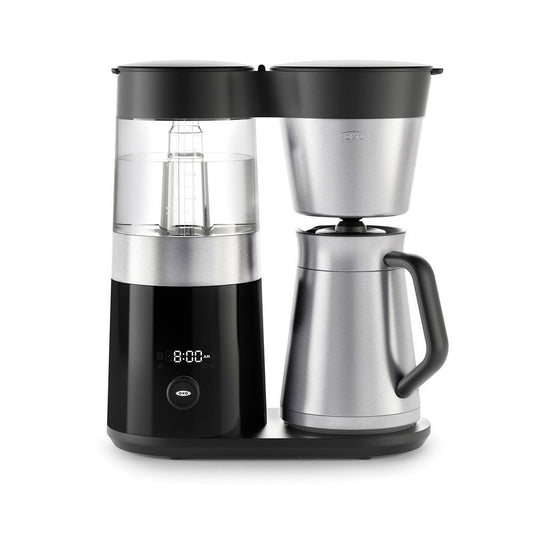 OXO Barista Brain 9-Tassen-Kaffeemaschine – Schwarz/Silber